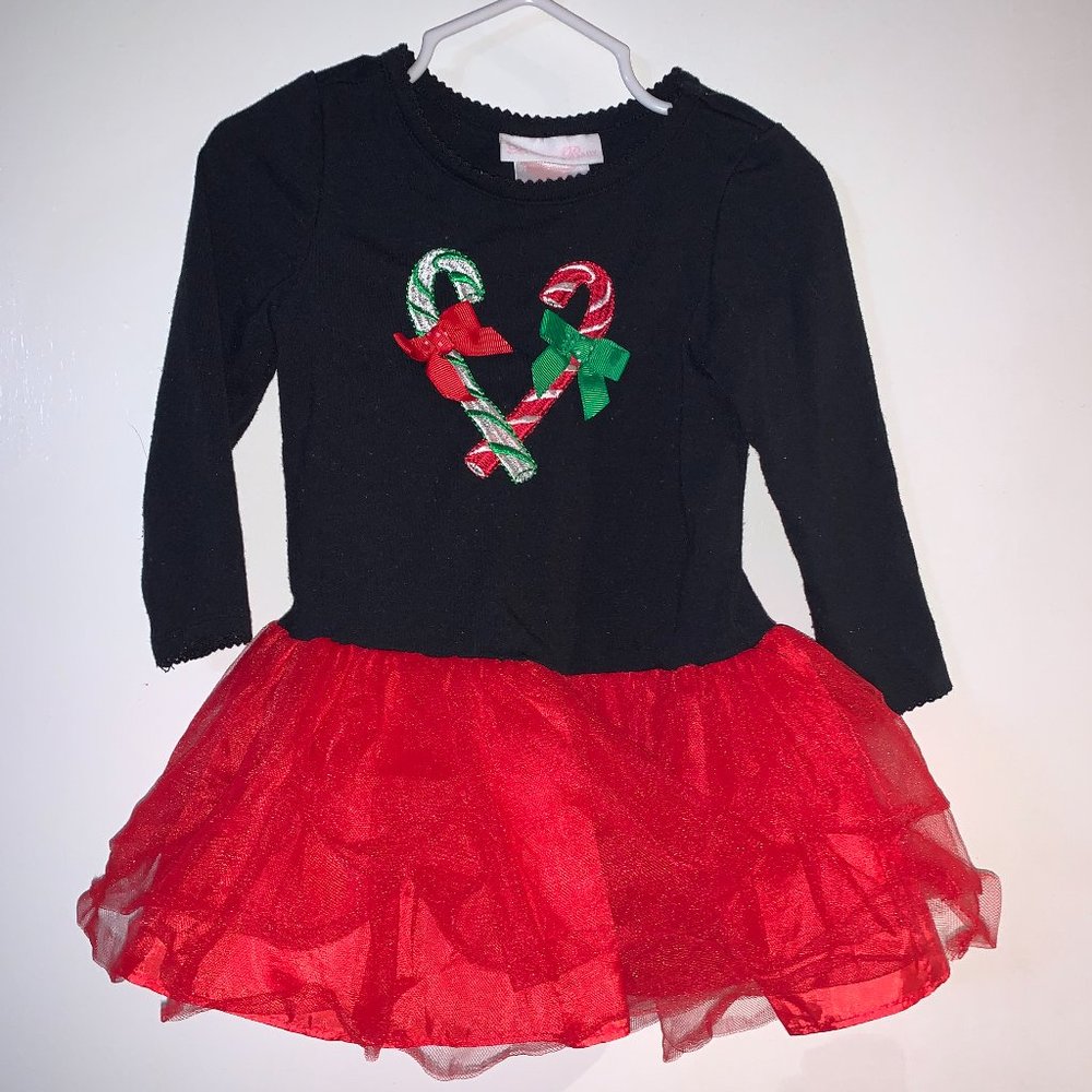 Baby Girl Candy Cane Dress